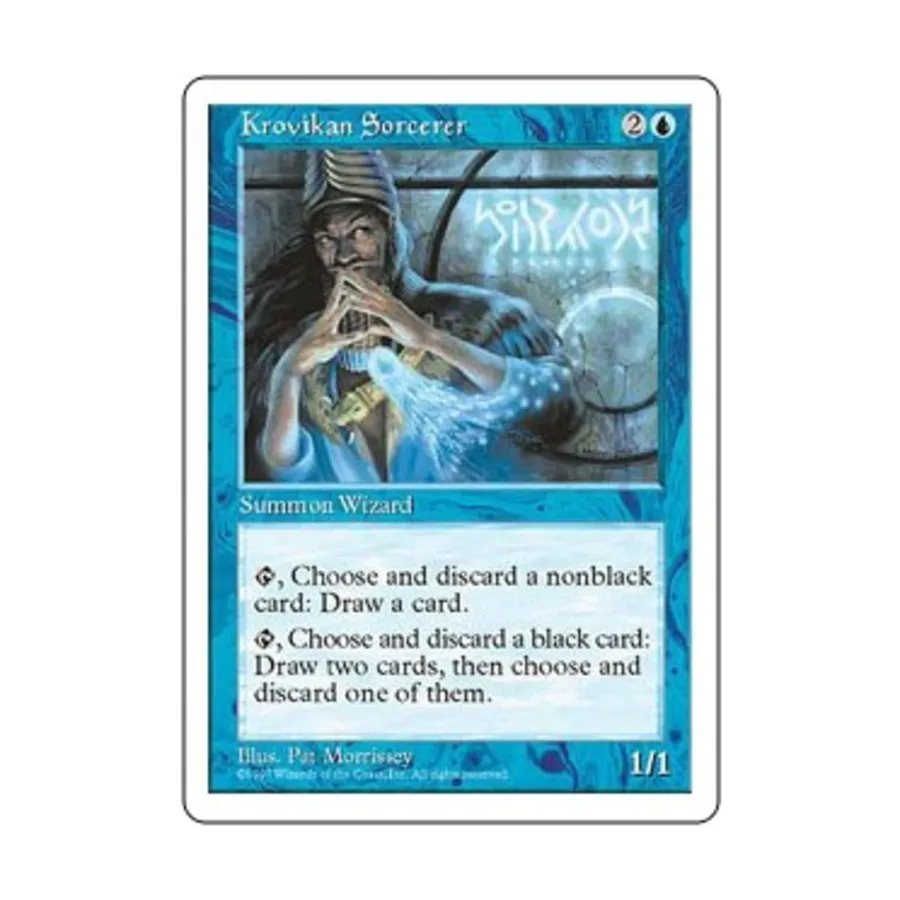 CCG Кровиканский колдун (клавиша C), MTG - 5th Edition
CCG Кровиканский колдун (клавиша C), MTG - 5th Edition