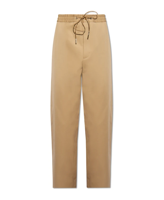 Хлопковые брюки Moncler, бежевый
Хлопковые брюки Moncler, бежевый