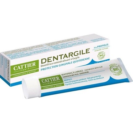 Зубная паста Dentargile с прополисной глиной, 75 мл, Cattier
Зубная паста Dentargile с прополисной глиной, 75 мл, Cattier