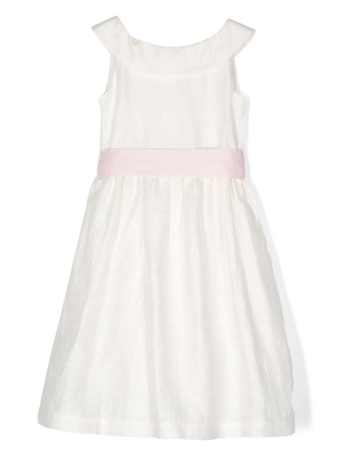 Расклешенное платье с поясом Il Gufo, белый
Расклешенное платье с поясом Il Gufo, белый