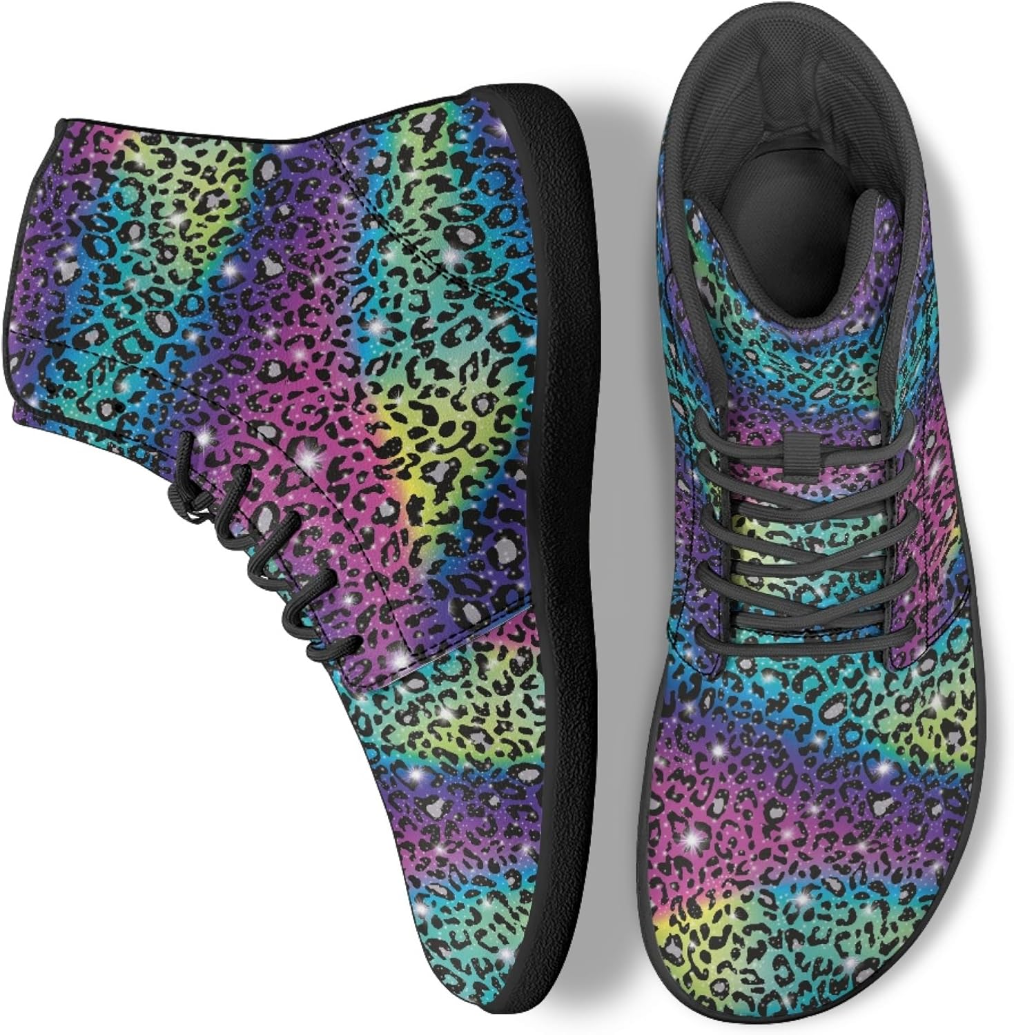 Модные кроссовки для женщин и мужчин на высокой подошве Босоножки Плоская обувь Arleeorkee, Rainbow Leopard
Модные кроссовки для женщин и мужчин на высокой подошве Босоножки Плоская обувь Arleeorkee, Rainbow Leopard