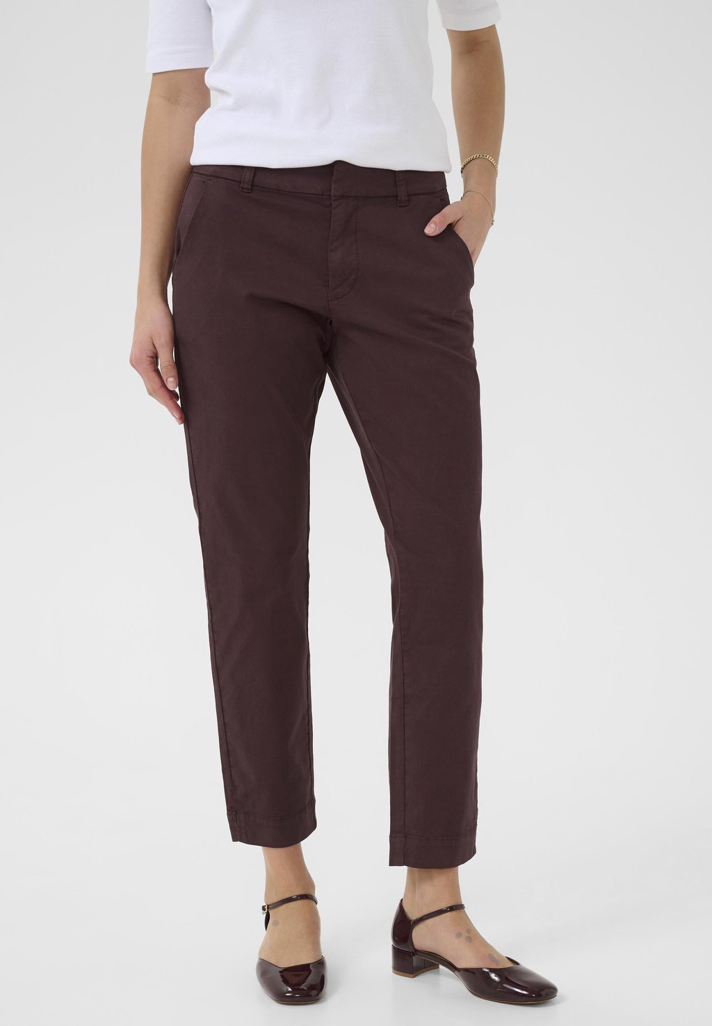 Брюки KAMETTE Kaffe, бургундия
Брюки KAMETTE Kaffe, бургундия