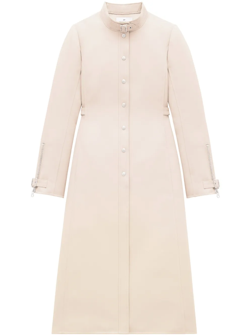 Длинное твиловое пальто с пряжками Courrèges, нейтральный
Длинное твиловое пальто с пряжками Courrèges, нейтральный