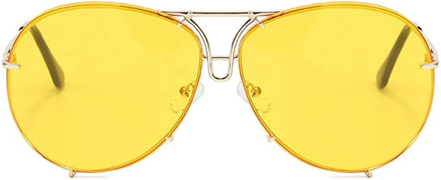 Солнцезащитные очки Helena Oversized Double Bridges Round Pilot для мужчин, металлические, с градиентным переходом цвета, модные солнцезащитные очки для женщин, C3
Солнцезащитные очки Helena Oversized Double Bridges Round Pilot для мужчин, металлические, с градиентным переходом цвета, модные солнцезащитные очки для женщин, C3