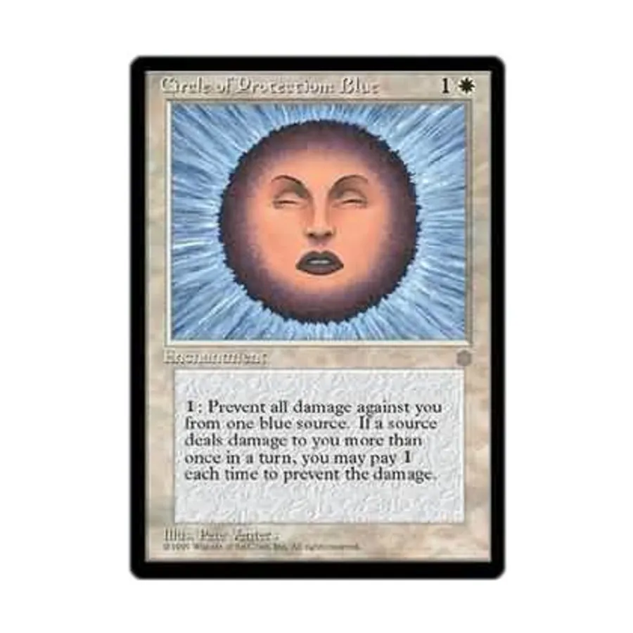 CCG Круг защиты: Синий (С), MTG - Ice Age
CCG Круг защиты: Синий (С), MTG - Ice Age