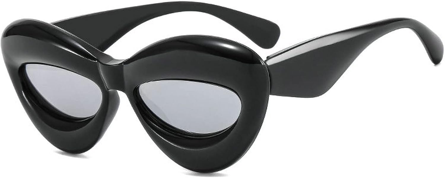 Солнцезащитные очки COTIA в стиле ретро «Кошачий глаз», яркие цвета, модные для женщин, в стиле панк и хип-хоп, с овальными линзами, защита от УФ-излучения UV400, уникальные солнцезащитные очки для мужчин, Black Silver
Солнцезащитные очки COTIA в стиле ретро «Кошачий глаз», яркие цвета, модные для женщин, в стиле панк и хип-хоп, с овальными линзами, защита от УФ-излучения UV400, уникальные солнцезащитные очки для мужчин, Black Silver