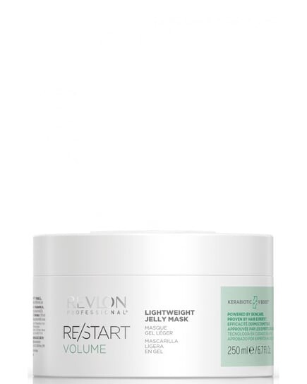 Легкая желейная маска объемом 250 мл. REVLON RESTART, Revlon Professional
Легкая желейная маска объемом 250 мл. REVLON RESTART, Revlon Professional