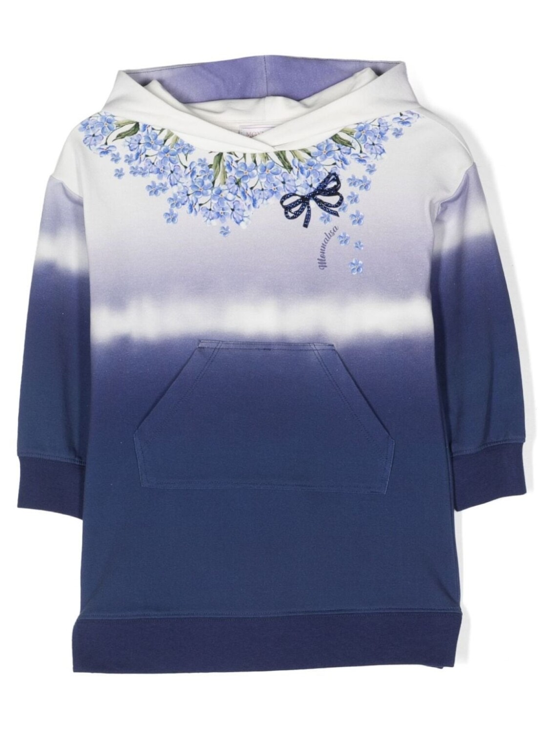 Monnalisa платье с капюшоном и принтом тай-дай, синий
Monnalisa платье с капюшоном и принтом тай-дай, синий