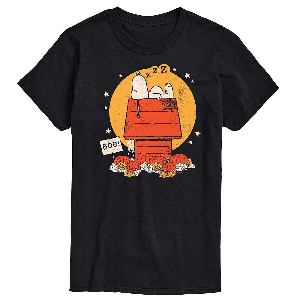 Мужская футболка с рисунком Peanuts Snoopy Halloween Dog House Licensed Character, черный
Мужская футболка с рисунком Peanuts Snoopy Halloween Dog House Licensed Character, черный