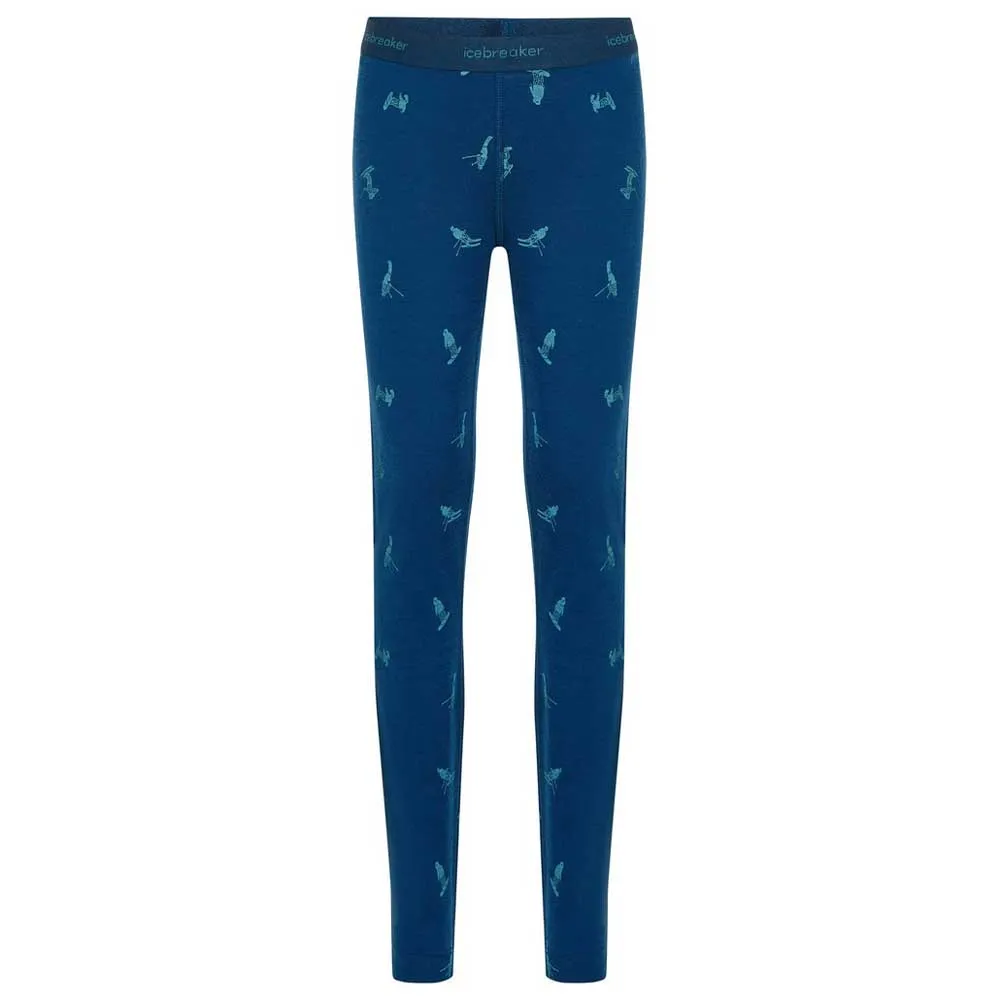 Леггинсы Icebreaker Merino 200 Oasis Snow Day, синий
Леггинсы Icebreaker Merino 200 Oasis Snow Day, синий