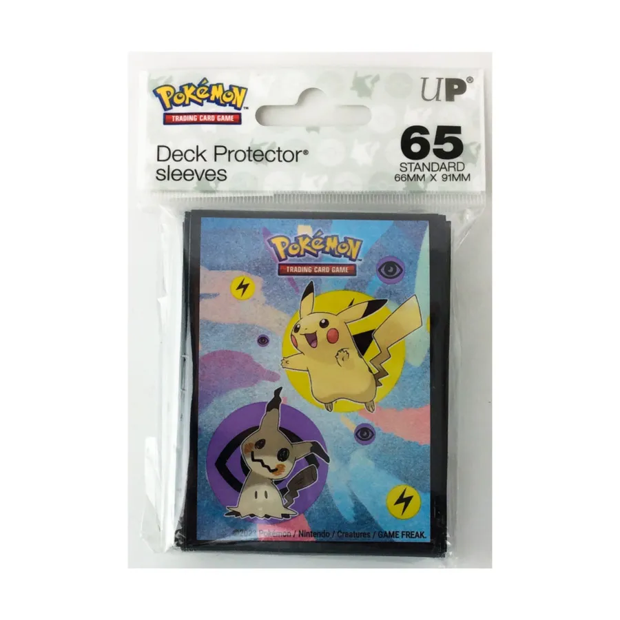 Пикачу и Мимикю (65), Official Pokemon Card Sleeves
Пикачу и Мимикю (65), Official Pokemon Card Sleeves