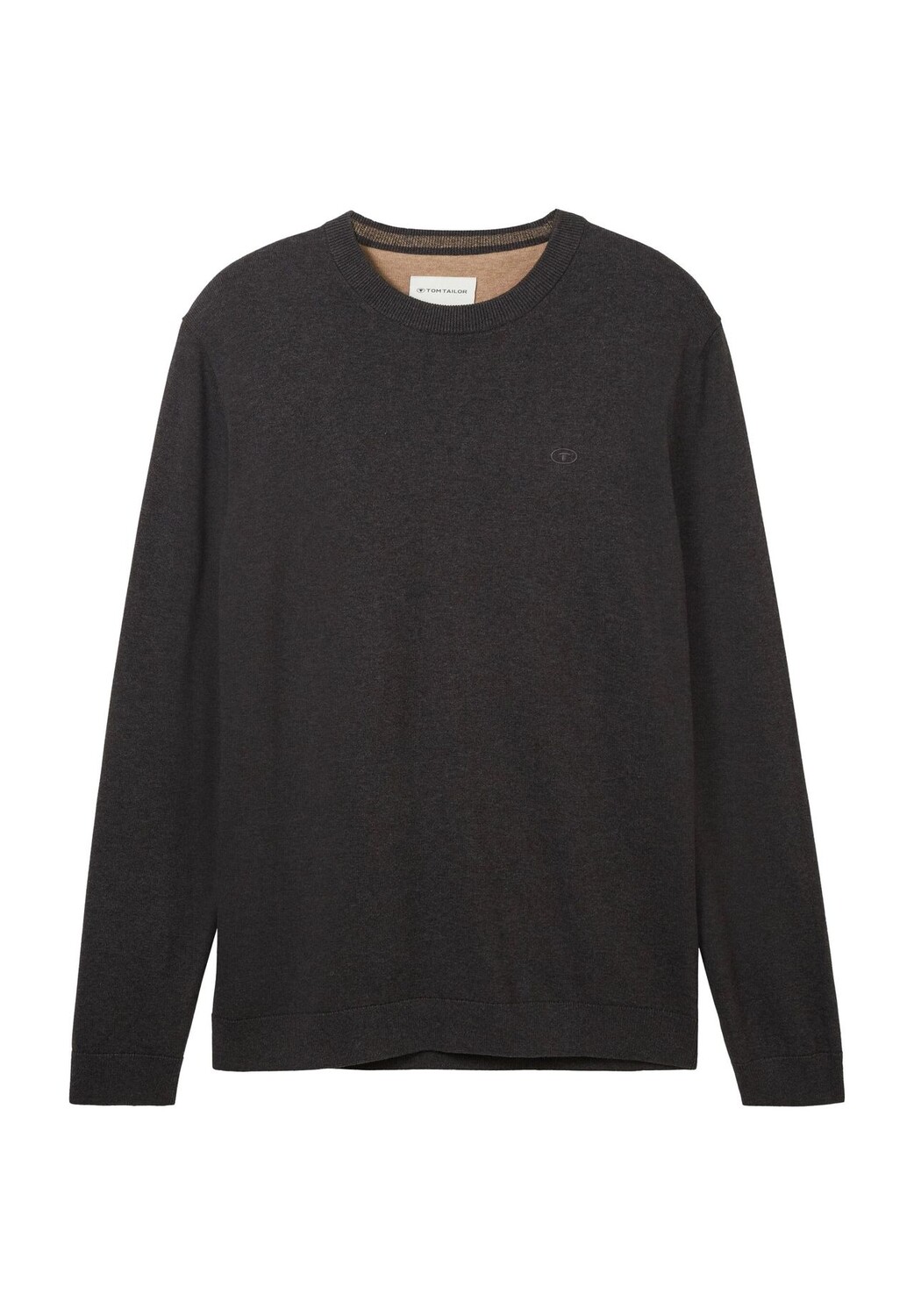 Пуловер, круглый вырез, ребристые манжеты, мужской TOM TAILOR, цвет Black Grey
Пуловер, круглый вырез, ребристые манжеты, мужской TOM TAILOR, цвет Black Grey