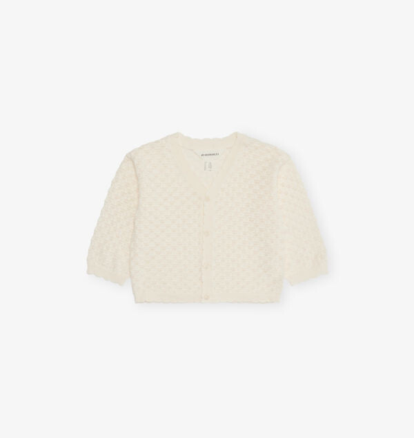 Кардиган из хлопка, ажурная вязка, 4 месяца-2 года H&M Adorables, белый
Кардиган из хлопка, ажурная вязка, 4 месяца-2 года H&M Adorables, белый