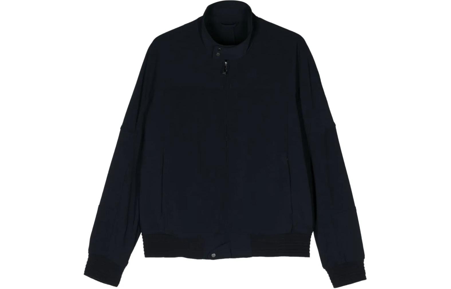 Приталенная куртка на молнии с воротником-стойкой EMPORIO ARMANI, морской синий
Приталенная куртка на молнии с воротником-стойкой EMPORIO ARMANI, морской синий