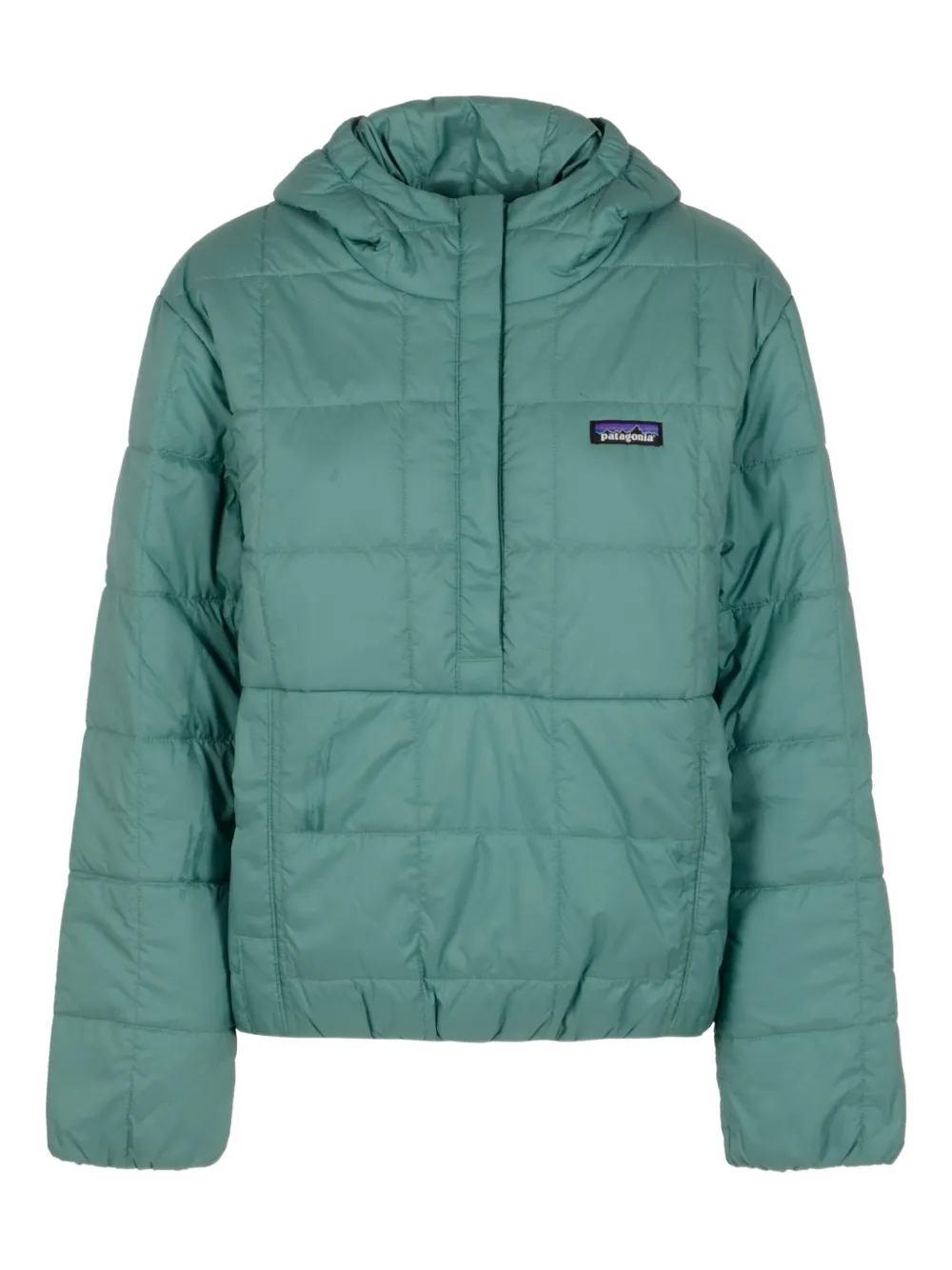 Стеганая куртка с капюшоном Patagonia, зеленый
Стеганая куртка с капюшоном Patagonia, зеленый