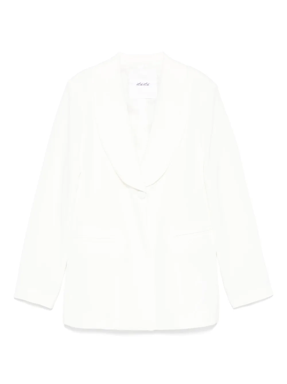 Блейзер из ткани кади Miss Grant Kids, белый 
Блейзер из ткани кади Miss Grant Kids, белый