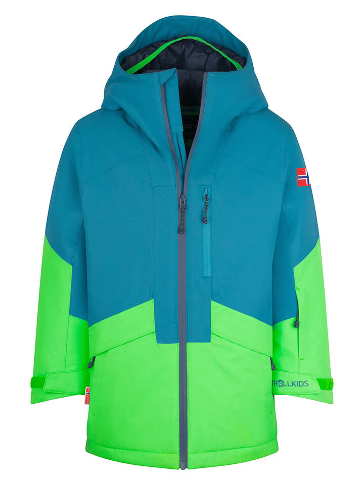 Лыжная куртка Trollkids Ski-/ Snowboardjacke Kongsberg, цвет Blau/Grün
Лыжная куртка Trollkids Ski-/ Snowboardjacke Kongsberg, цвет Blau/Grün