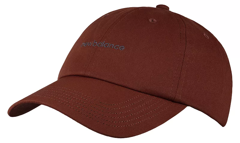 Женская кепка с 6 панелями и линейным логотипом New Balance, цвет Rich Oak 
Женская кепка с 6 панелями и линейным логотипом New Balance, цвет Rich Oak