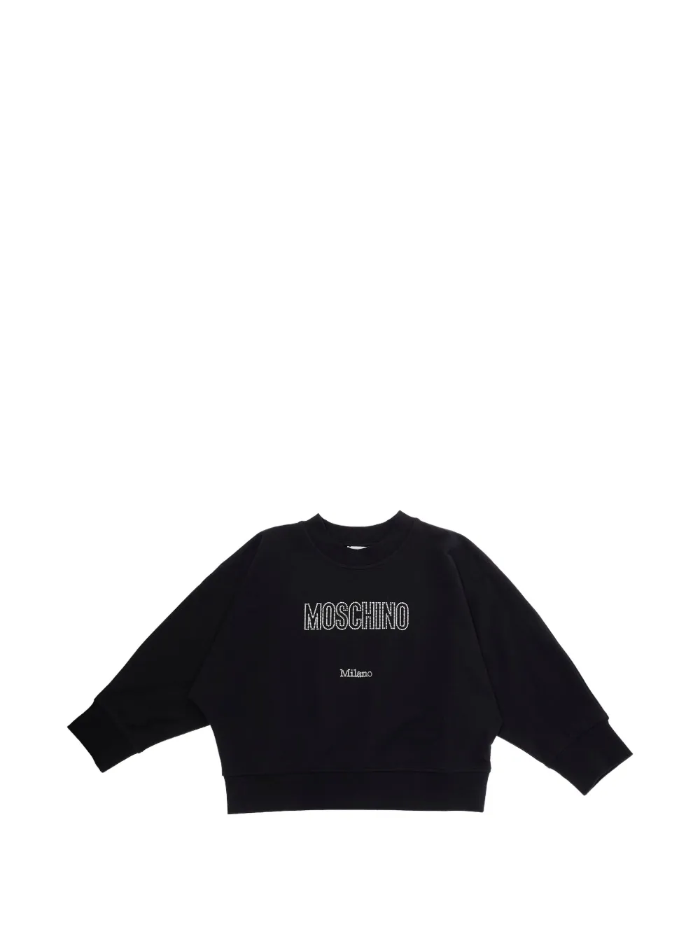 Украшенный свитшот Moschino Kids, черный
Украшенный свитшот Moschino Kids, черный