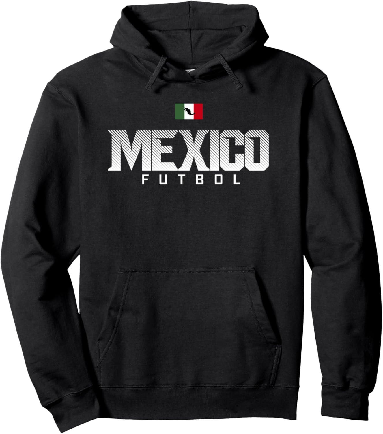 Футбольная толстовка с простым текстом и флагом Мексики Trendy Apparel, черный
Футбольная толстовка с простым текстом и флагом Мексики Trendy Apparel, черный