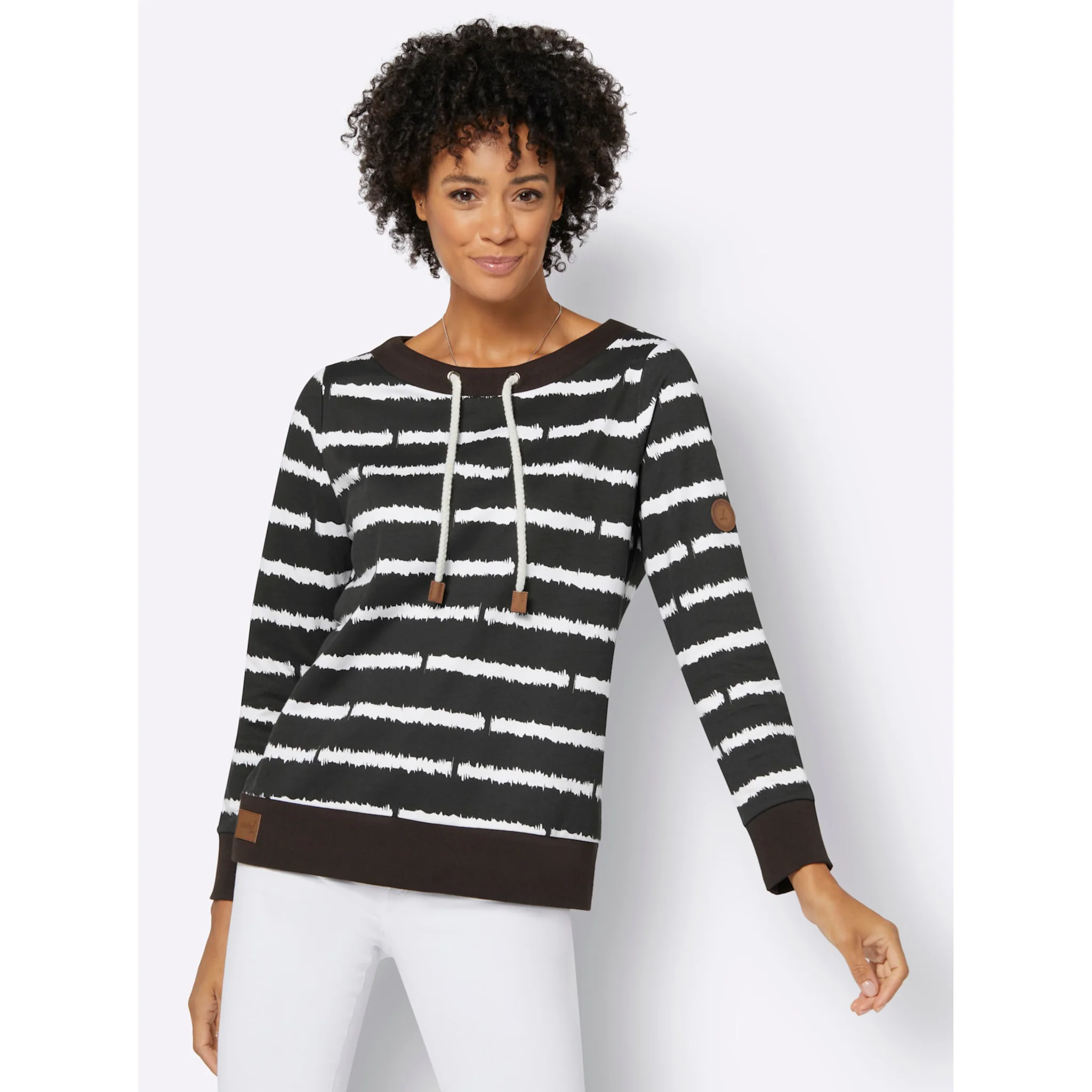 Толстовка в стиле casual Casual Looks, бежевый
Толстовка в стиле casual Casual Looks, бежевый