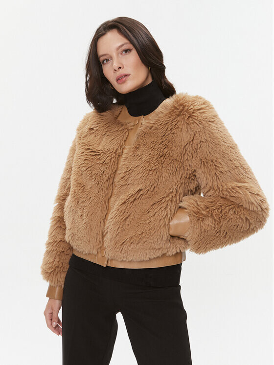 Шуба стандартного кроя Twinset, коричневый
Шуба стандартного кроя Twinset, коричневый