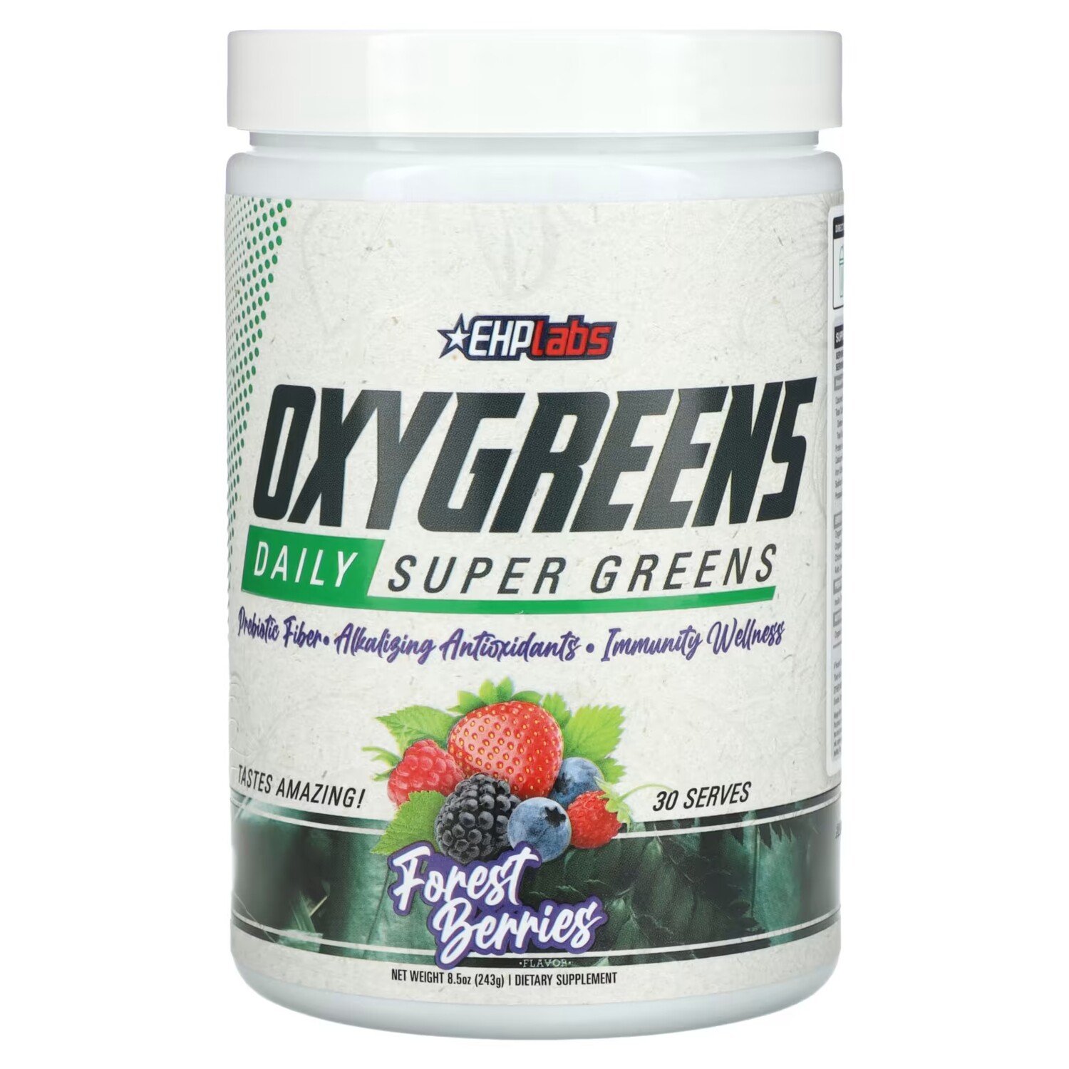 Добавка EHPlabs Oxygreens Daily Super Greens, лесные ягоды
Добавка EHPlabs Oxygreens Daily Super Greens, лесные ягоды