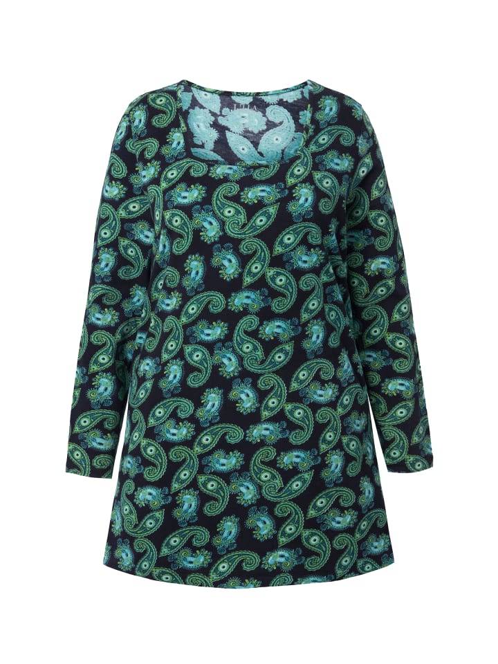 Длинная рубашка цвета бензина Ulla Popken
Длинная рубашка цвета бензина Ulla Popken