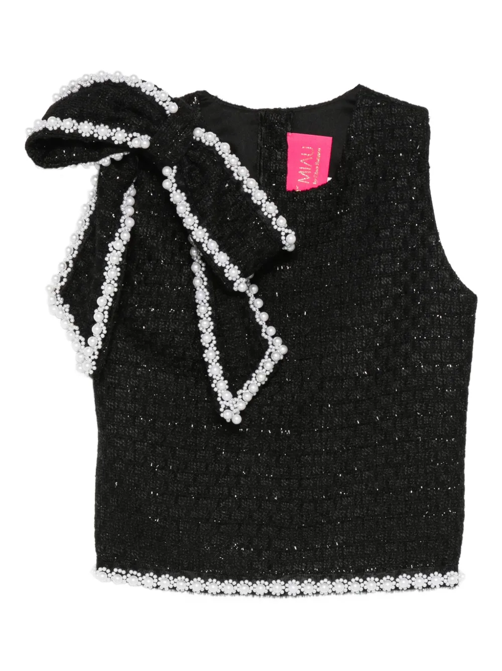 Топ Koda с бантом Miau By Clara Rotescu, черный
Топ Koda с бантом Miau By Clara Rotescu, черный