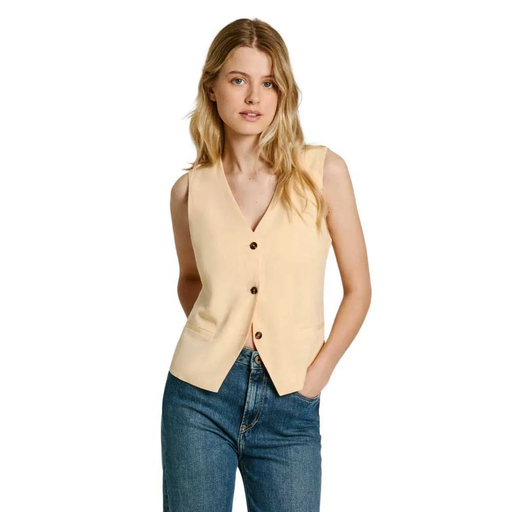 Жилет Pepe Jeans Aditi, бежевый
Жилет Pepe Jeans Aditi, бежевый