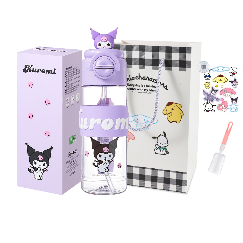 Пластиковый стакан Kulomi 580 мл Sanrio, Kuromi Water Cup+Shopping Bag+Cup Brush Stickers
Пластиковый стакан Kulomi 580 мл Sanrio, Kuromi Water Cup+Shopping Bag+Cup Brush Stickers