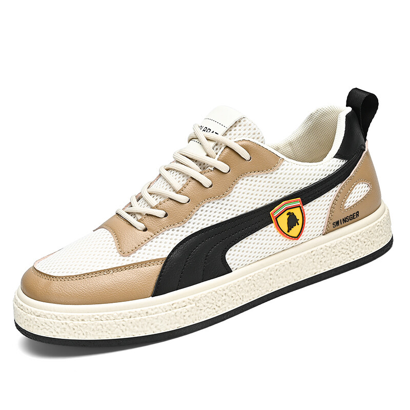 Кеды мужские, обувь для скейтбординга низкая Swinsger, бежевый/зеленый
Кеды мужские, обувь для скейтбординга низкая Swinsger, бежевый/зеленый