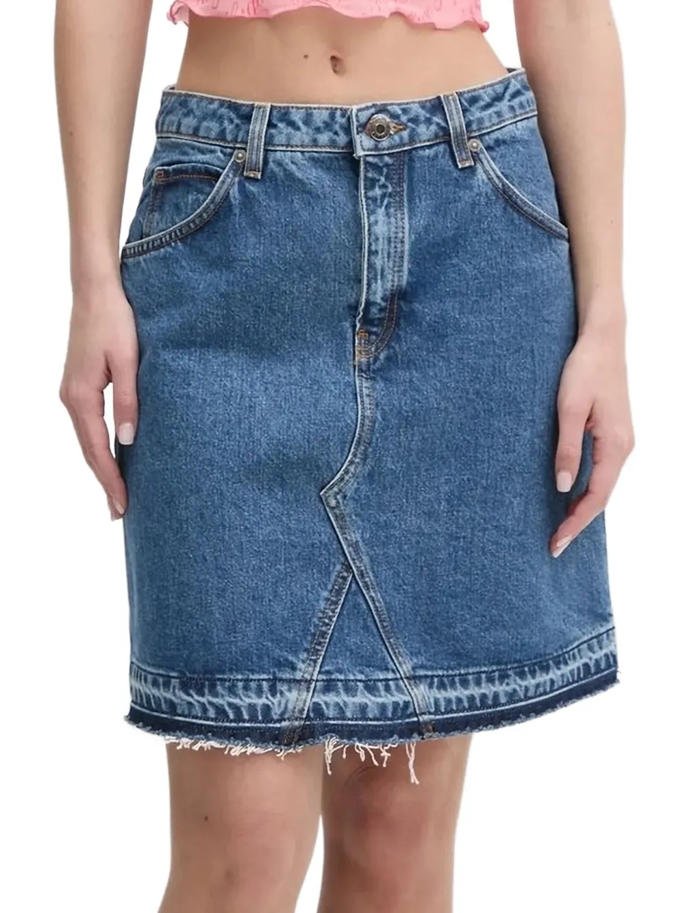 Джинсовая юбка мини с бахромой Hugo, синий
Джинсовая юбка мини с бахромой Hugo, синий