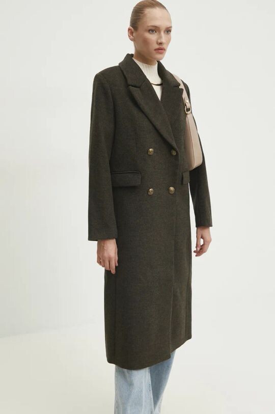 Шерстяное пальто Answear Lab, зеленый
Шерстяное пальто Answear Lab, зеленый