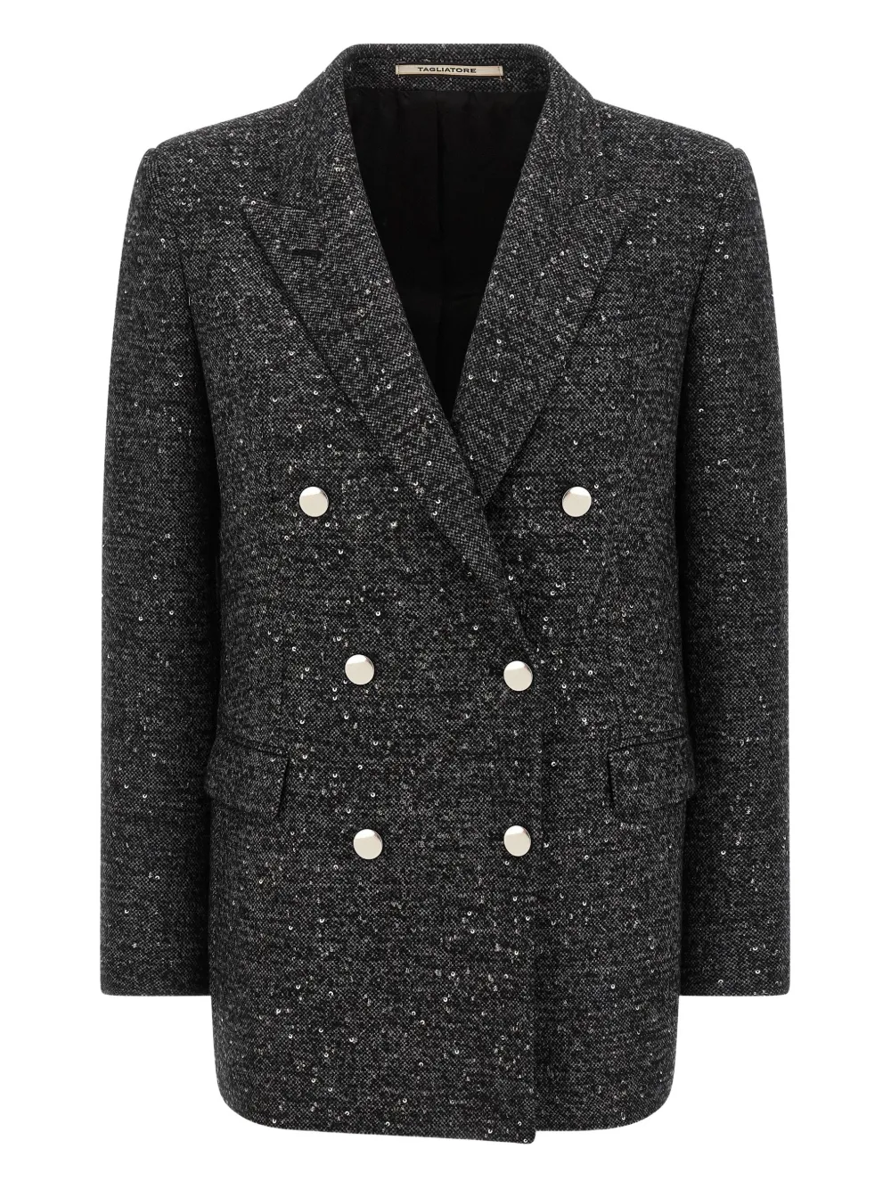 Двубортный блейзер Jasmine Tagliatore, серый
Двубортный блейзер Jasmine Tagliatore, серый