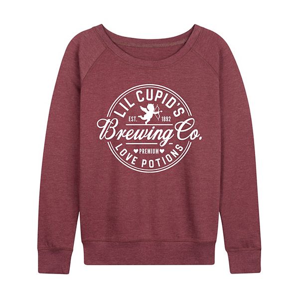 Женская футболка с длинным рукавом Cupid's Brewing Co из френч терри Licensed Character, Heather Maroon
Женская футболка с длинным рукавом Cupid's Brewing Co из френч терри Licensed Character, Heather Maroon