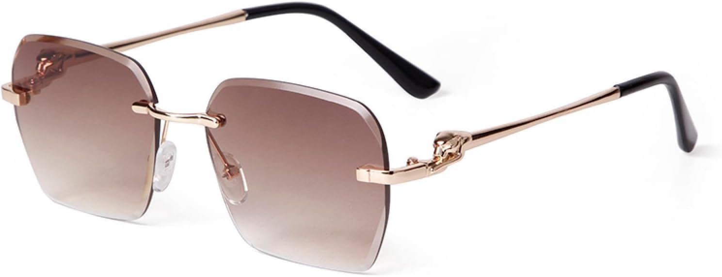 Солнцезащитные очки с защитой от УФ-излучения UV400 | Без оправы, металлический корпус | Для женщин и мужчин | Для занятий спортом на открытом воздухе и вождения DSVIGF, 04
Солнцезащитные очки с защитой от УФ-излучения UV400 | Без оправы, металлический корпус | Для женщин и мужчин | Для занятий спортом на открытом воздухе и вождения DSVIGF, 04