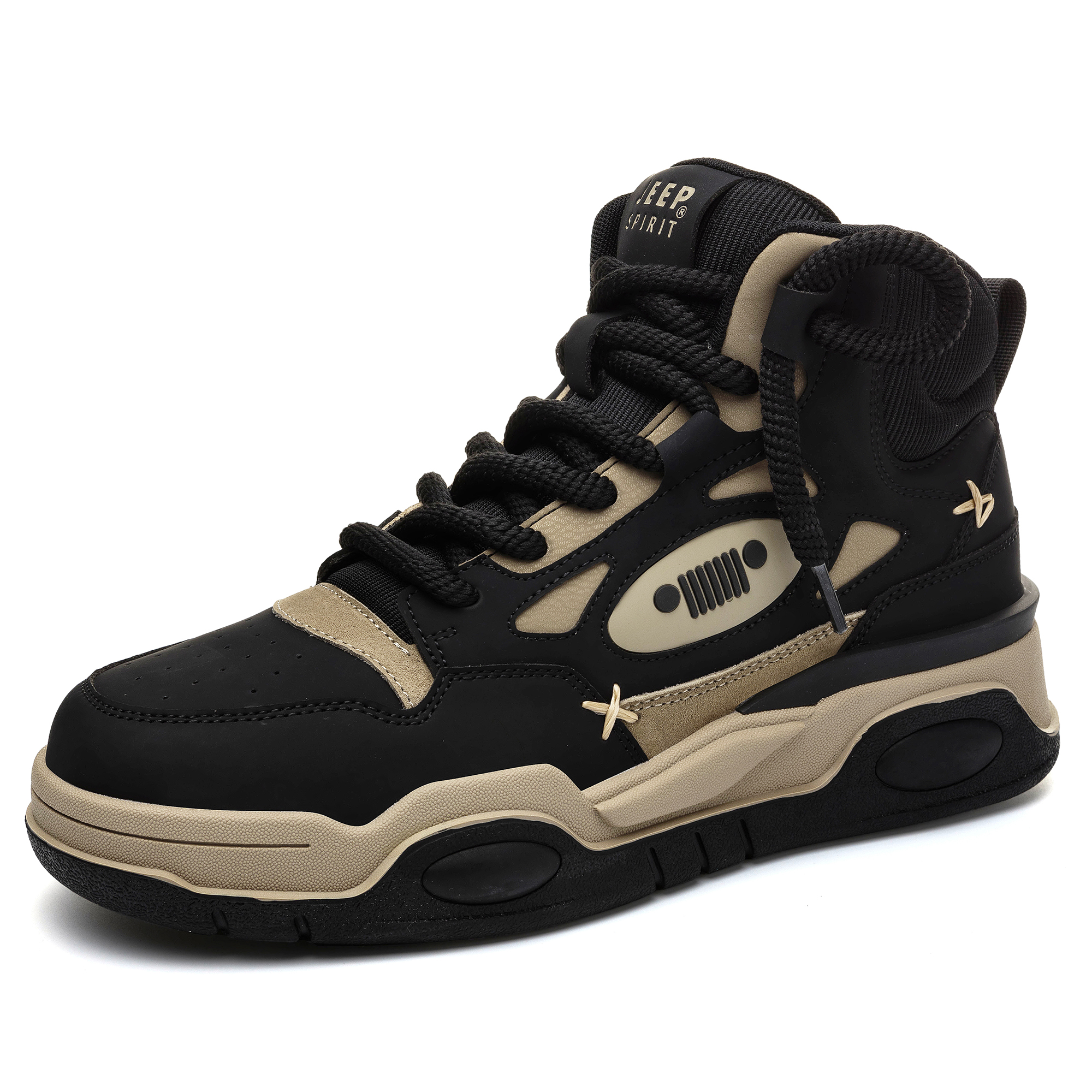 JEEP SPIRIT Утолщенные короткие зимние ботинки с флисовой подкладкой, мужские, графитово-черные
JEEP SPIRIT Утолщенные короткие зимние ботинки с флисовой подкладкой, мужские, графитово-черные