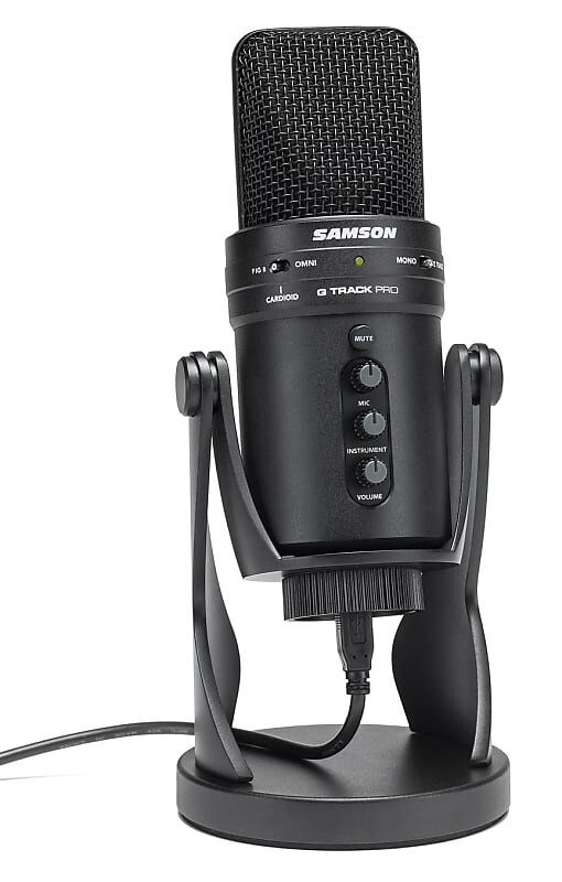Микрофон Samson G-Track Pro USB Condenser Microphone
Микрофон Samson G-Track Pro USB Condenser Microphone
