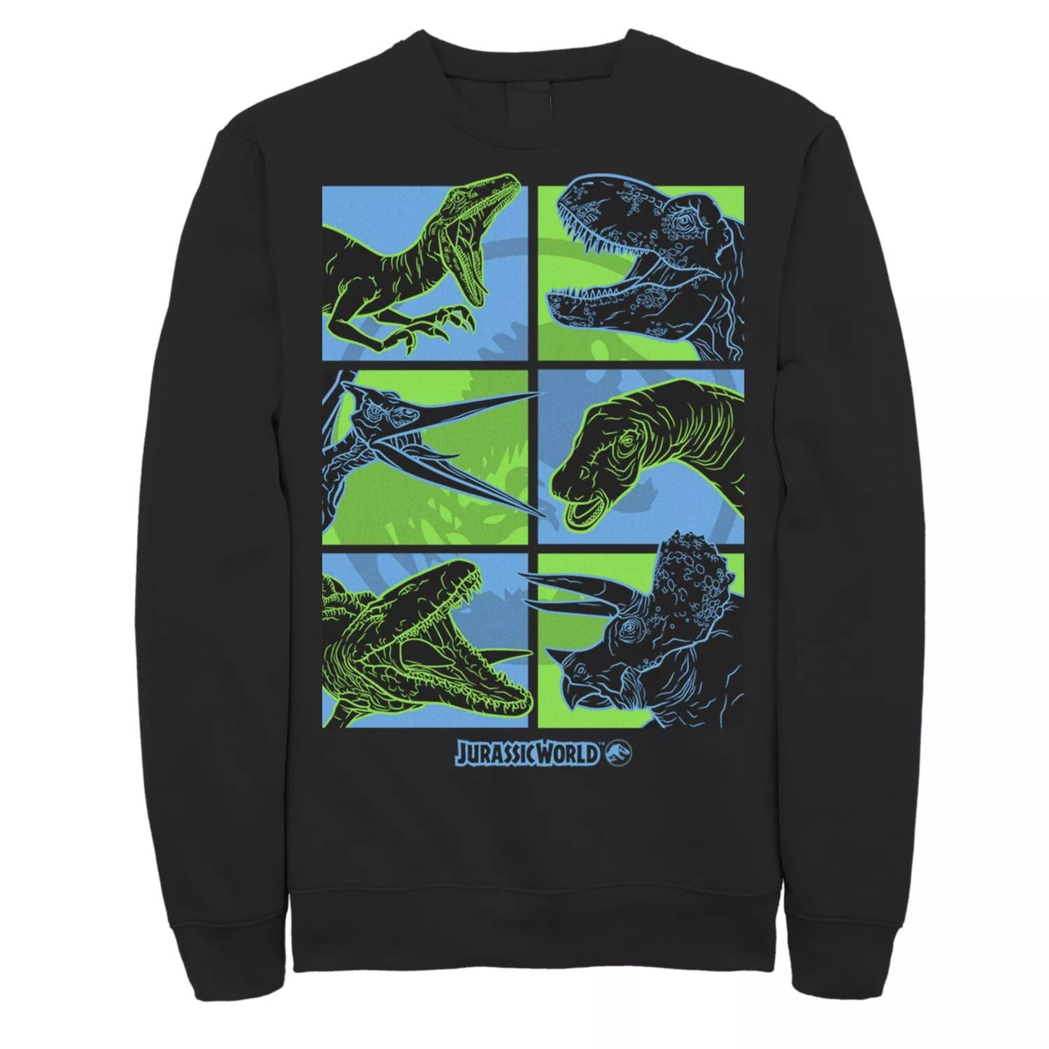 Мужская флисовая футболка Jurassic World Two Dino Faces в стиле комиксов и поп-музыки Licensed Character
Мужская флисовая футболка Jurassic World Two Dino Faces в стиле комиксов и поп-музыки Licensed Character