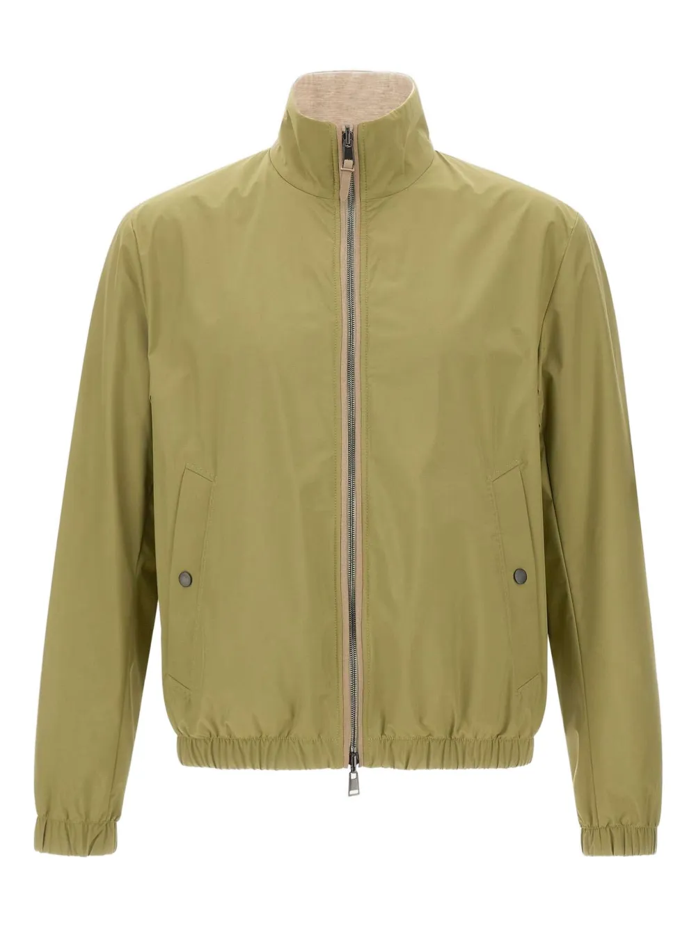 Куртка с двусторонней застежкой-молнией спереди BOSS, зеленый
Куртка с двусторонней застежкой-молнией спереди BOSS, зеленый