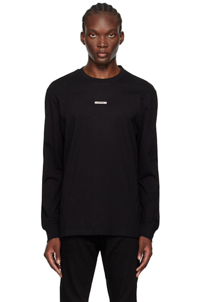 Черная футболка с длинным рукавом, стандартного кроя Dsquared2
Черная футболка с длинным рукавом, стандартного кроя Dsquared2