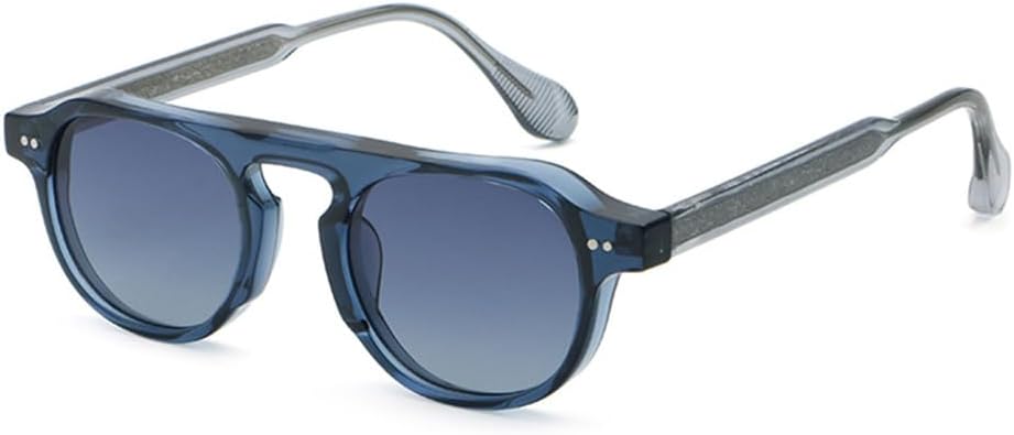 Солнцезащитные очки в круглой оправе для женщин, ретро-солнцезащитные очки для мужчин, ацетатная женская декоративная летняя защита от УФ-излучения UV400 generic, Blue
Солнцезащитные очки в круглой оправе для женщин, ретро-солнцезащитные очки для мужчин, ацетатная женская декоративная летняя защита от УФ-излучения UV400 generic, Blue