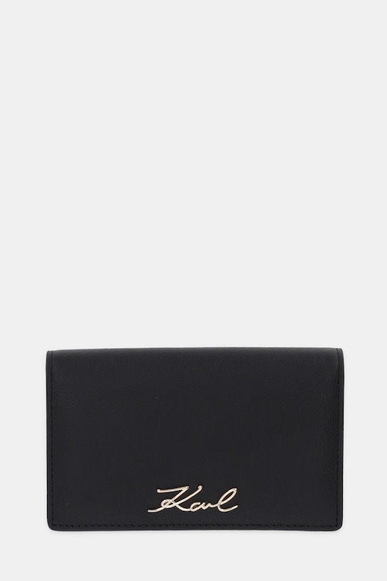 Кожаный кошелек K/SIGNATURE Karl Lagerfeld, черный
Кожаный кошелек K/SIGNATURE Karl Lagerfeld, черный