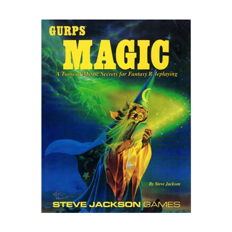 Magic (1st Edition, 2nd Printing), GURPS (1st-3rd Edition) - Rules Supplements, мягкая обложка
Magic (1st Edition, 2nd Printing), GURPS (1st-3rd Edition) - Rules Supplements, мягкая обложка