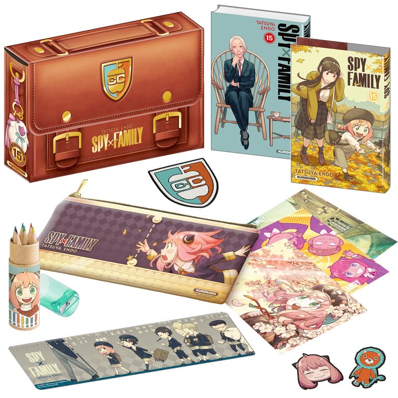 Spy x Family - Tome 15 - collector (KUROKAWA)
Spy x Family - Tome 15 - collector (KUROKAWA)