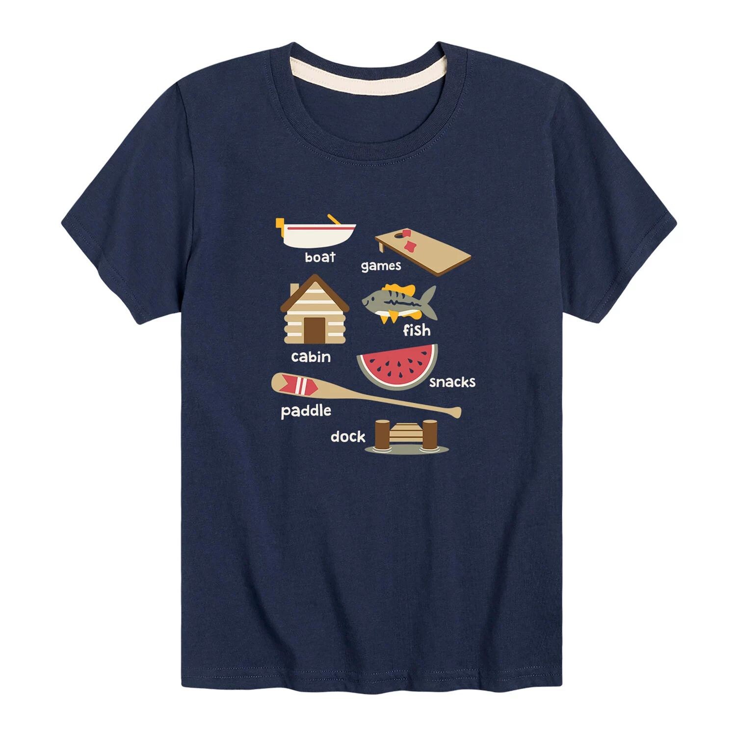 Футболка с рисунком Lake Life Icons для мальчиков 8–20 лет Licensed Character
Футболка с рисунком Lake Life Icons для мальчиков 8–20 лет Licensed Character