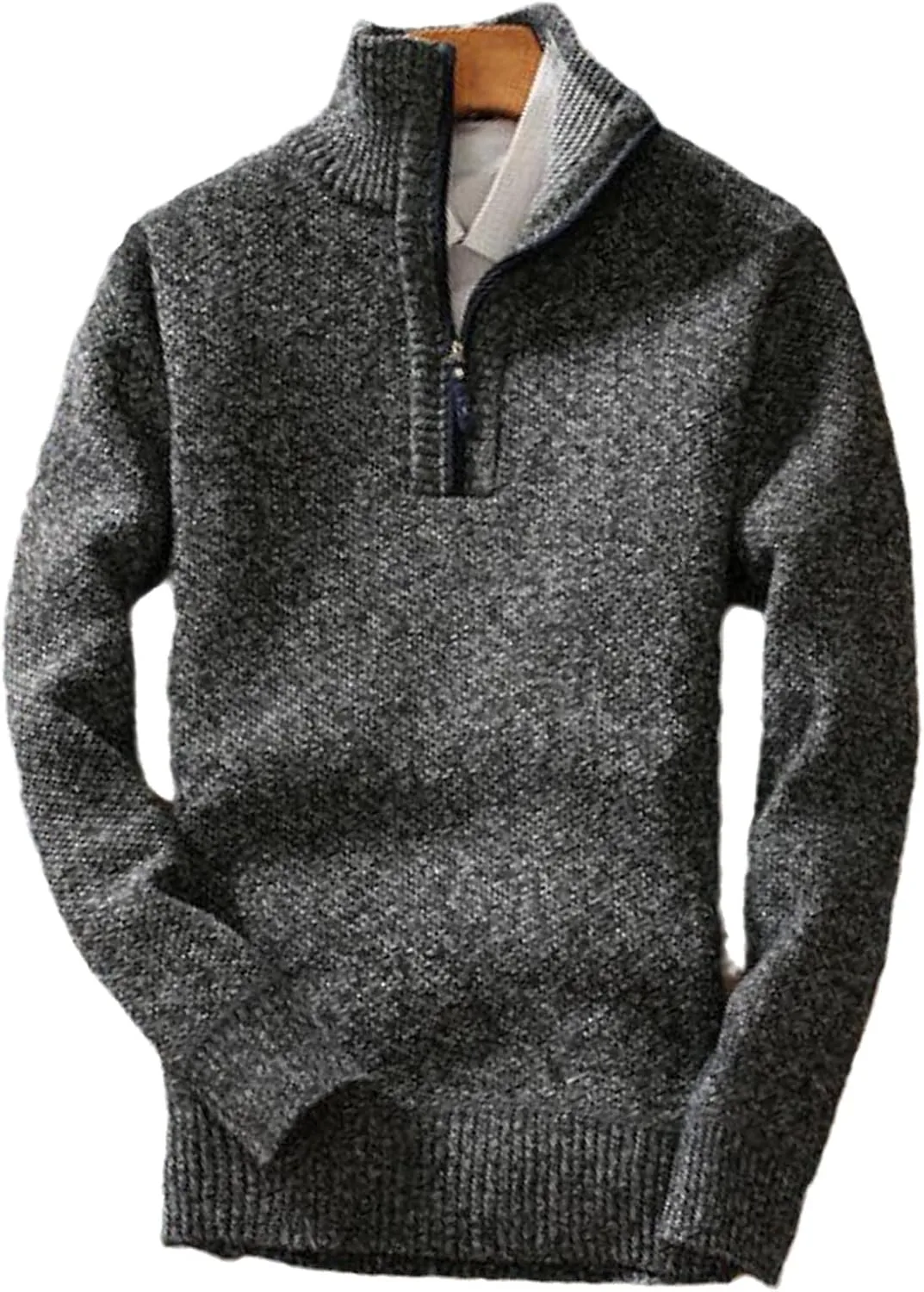 Свитер мужской Kelsiop осенне-зимний, утепленный, с полумолнией и воротником-стойкой
Свитер мужской Kelsiop осенне-зимний, утепленный, с полумолнией и воротником-стойкой