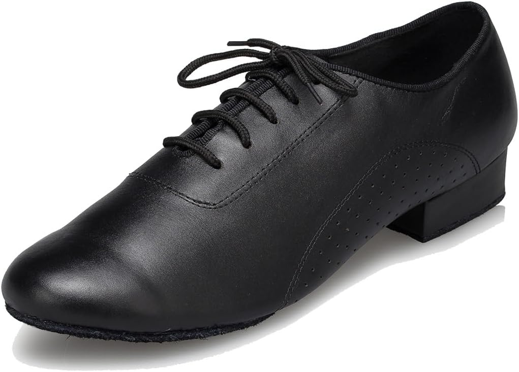 Мужские классические танцевальные туфли на шнуровке с перфорацией для сальсы, ча-ча, джаза, румбы, самбы, бальных, латинских и современных танцев Mgm-Joymod, черный
Мужские классические танцевальные туфли на шнуровке с перфорацией для сальсы, ча-ча, джаза, румбы, самбы, бальных, латинских и современных танцев Mgm-Joymod, черный