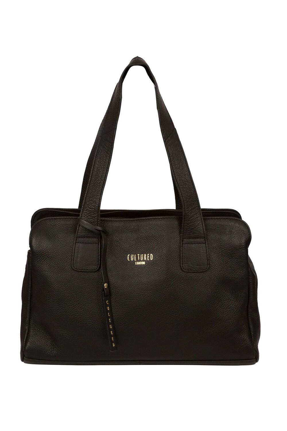 Темно- кожаная сумка-шатер Cultured London, черный
Темно- кожаная сумка-шатер Cultured London, черный